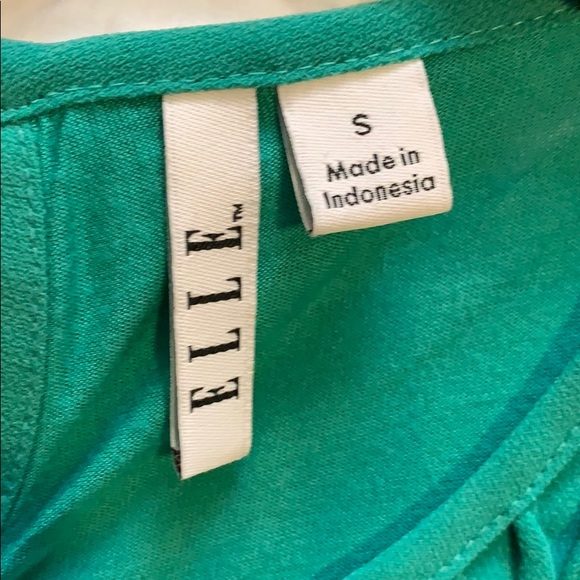 Turquoise Elle Blouse - Picture 3 of 3